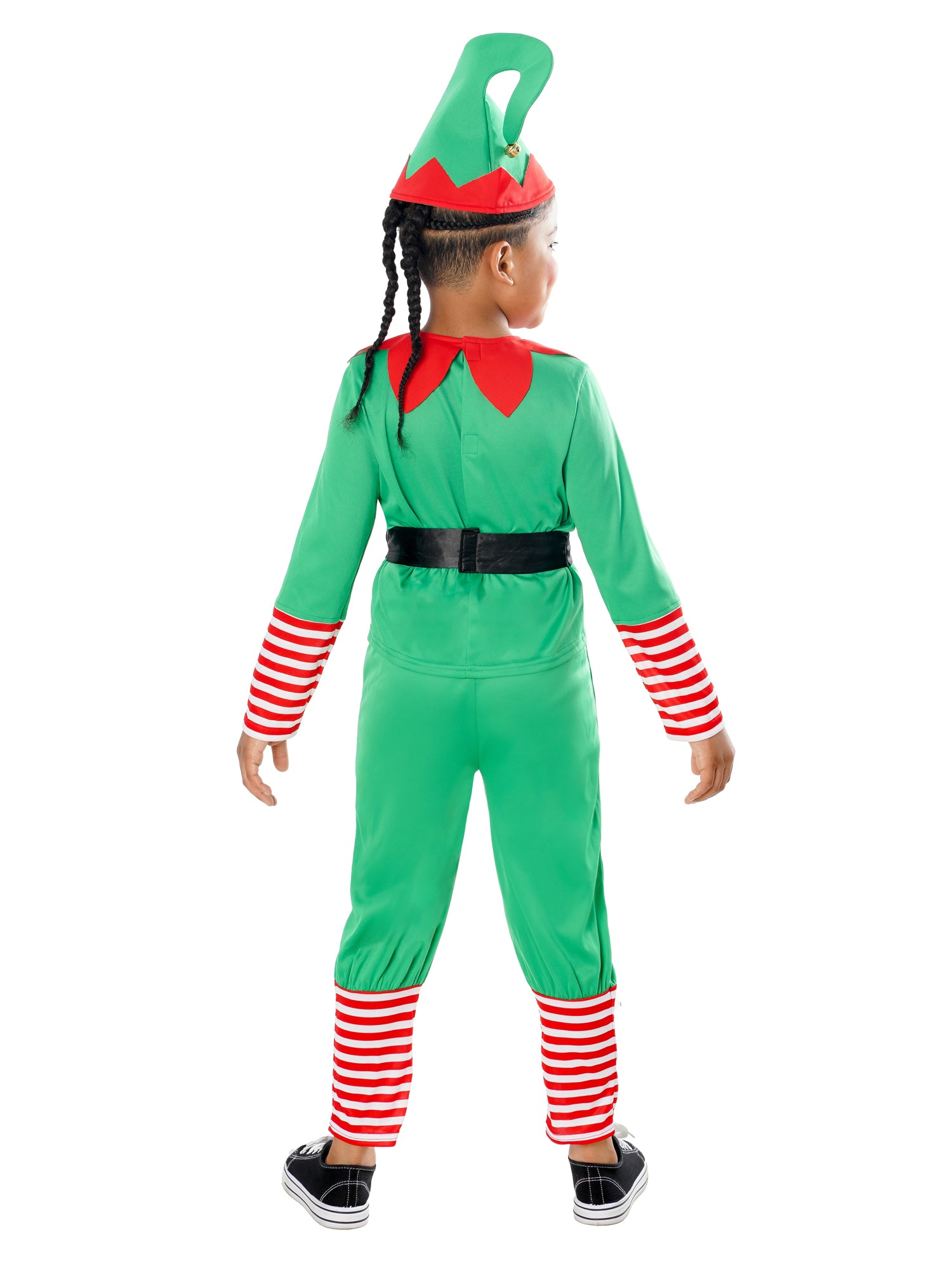 Rubies Elf Kinderkostüm für Jungen mit Top, Hose und Hut – Detailansicht