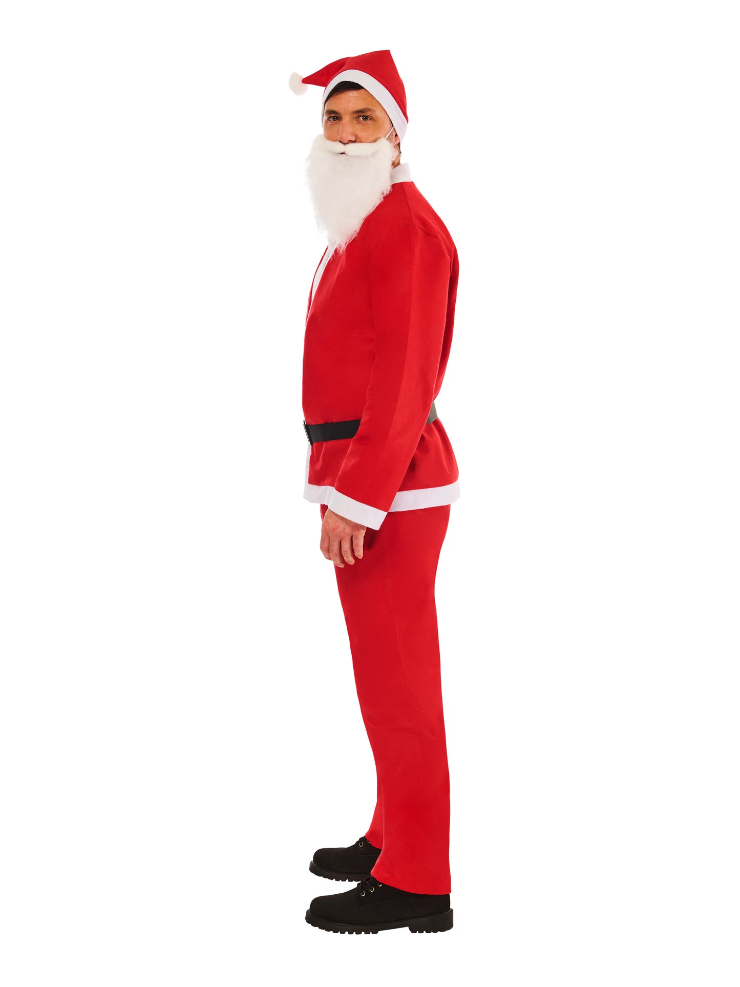 Rubies Santa Kostüm für Erwachsene, Unisex – Seitenansicht
