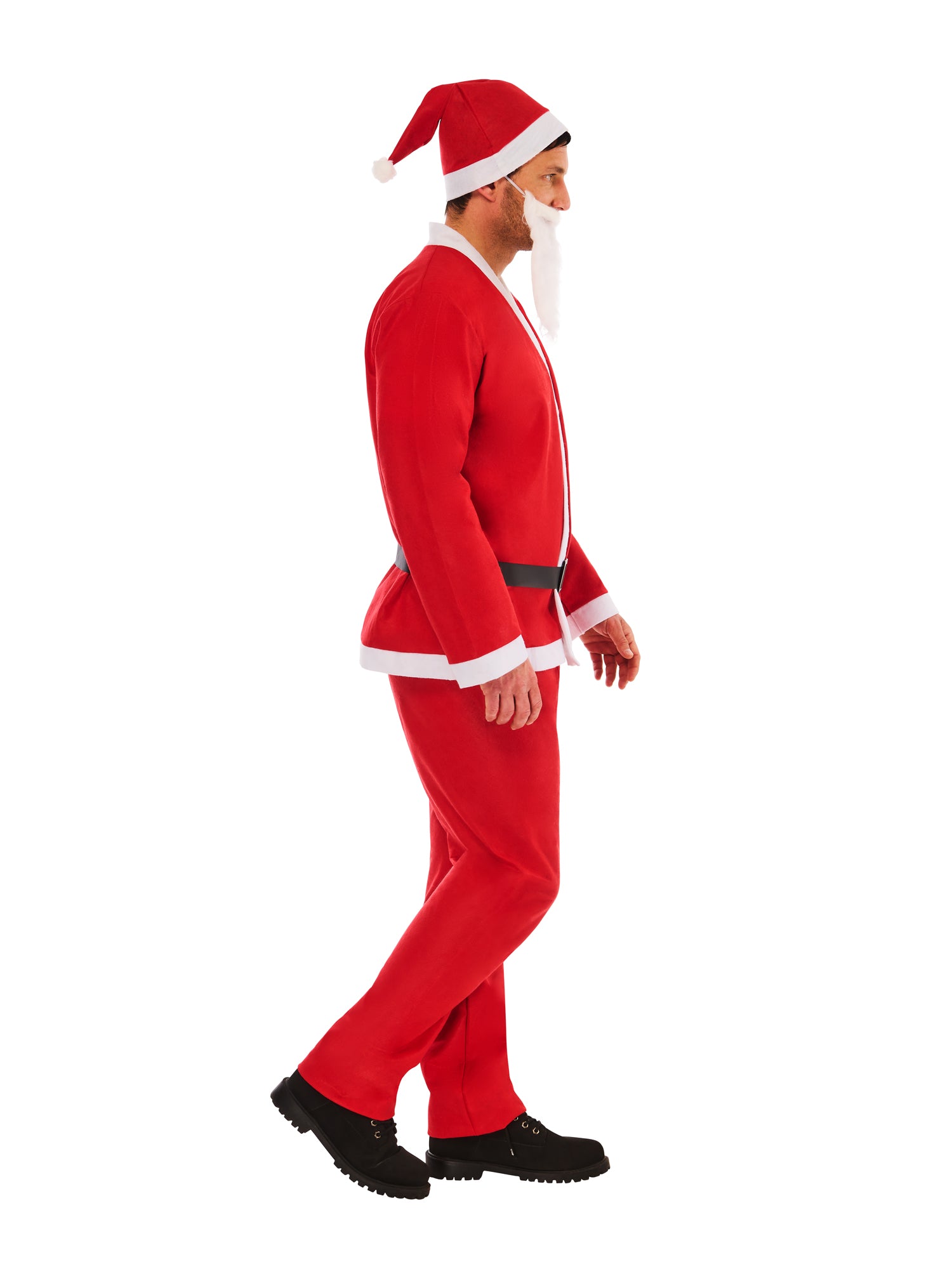 Rubies Santa Kostüm für Erwachsene, Unisex – Rückansicht