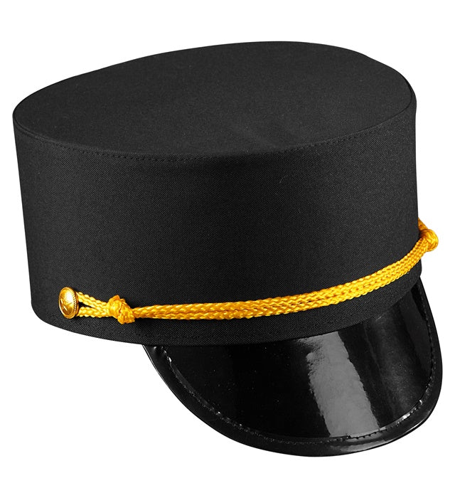Schwarzer Franz Gendarmen Kepi als Fasnachts- und Karnevalskopfbedeckung
