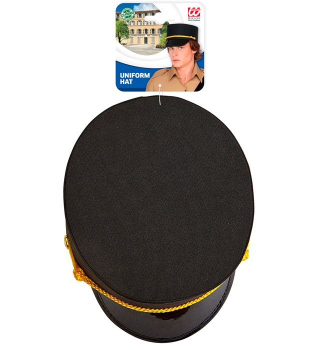 Schwarzer Franz Gendarmen Kepi als Fasnachts- und Karnevalskopfbedeckung