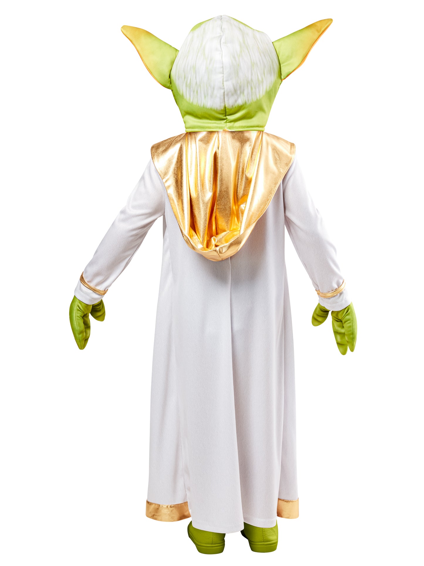 Rubies Star Wars Yoda Kinderkostüm mit Robe und Yoda-Kopfaufsatz – Detailansicht