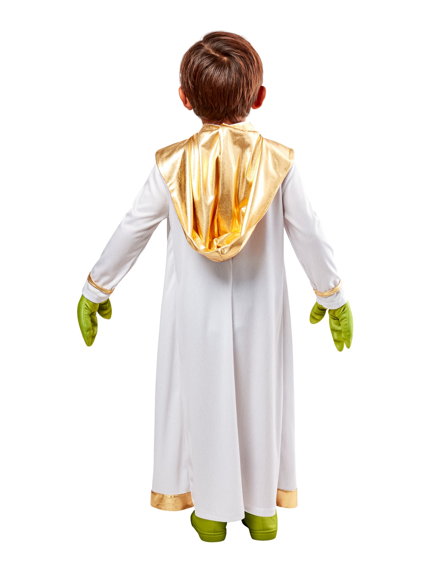 Rubies Star Wars Yoda Kinderkostüm mit Robe und Yoda-Kopfaufsatz – Rückansicht