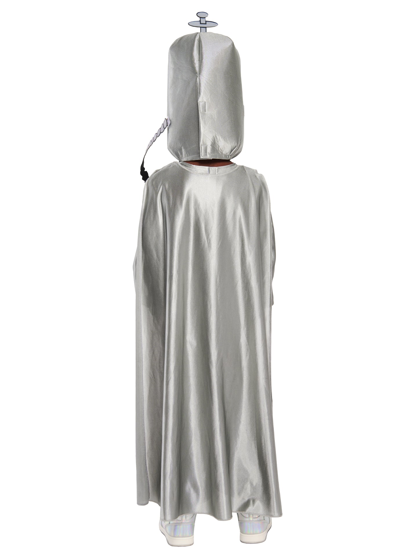 Rubies Spaceboy Kinderkostüm für Jungen mit Overall, Umhang und Helm – Detailansicht