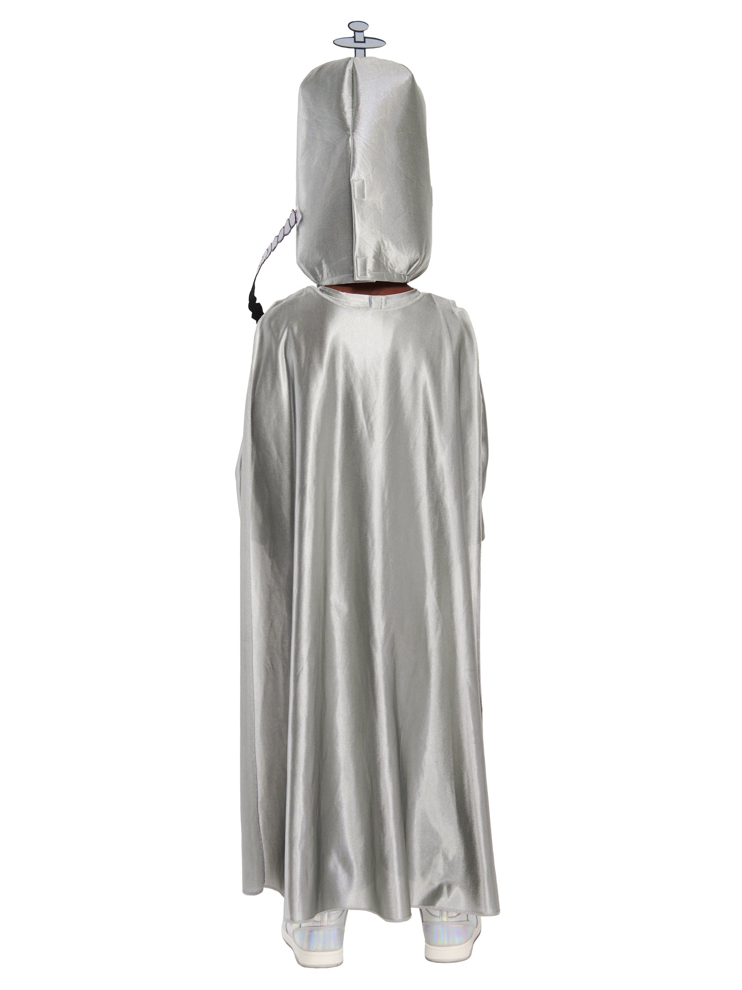 Rubies Spaceboy Kinderkostüm für Jungen mit Overall, Umhang und Helm – Detailansicht