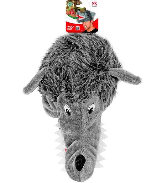 Wolf Hut für Fasnacht mit detailreichem Design und bequemer Passform