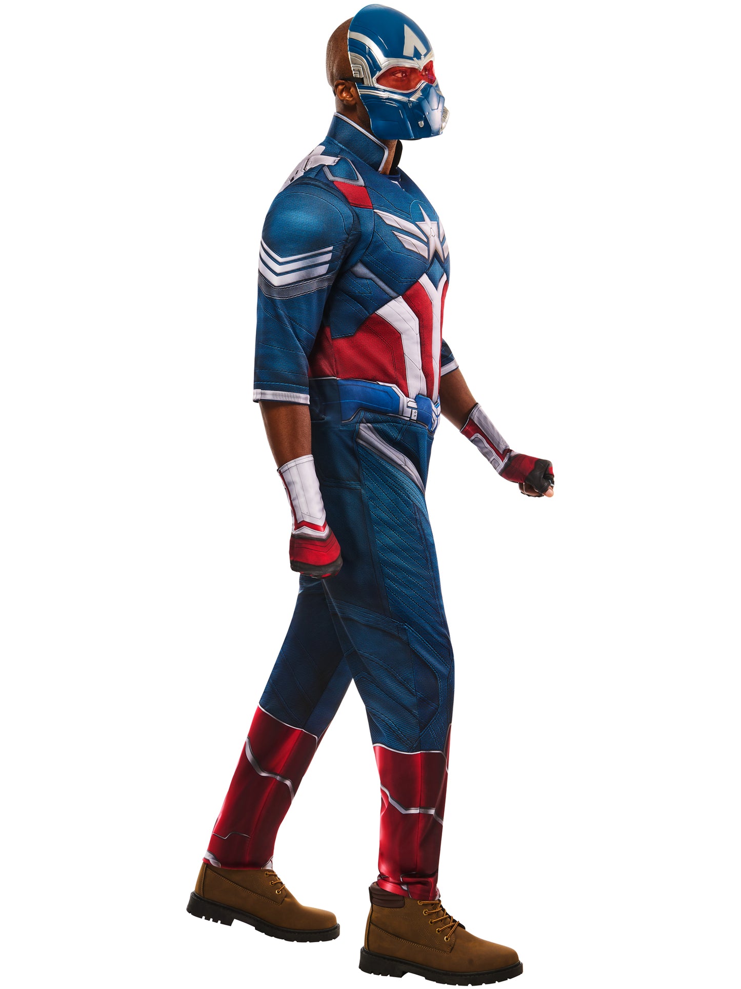 Rubies Captain America Brave New World Deluxe Kostüm für Herren – Seitenansicht