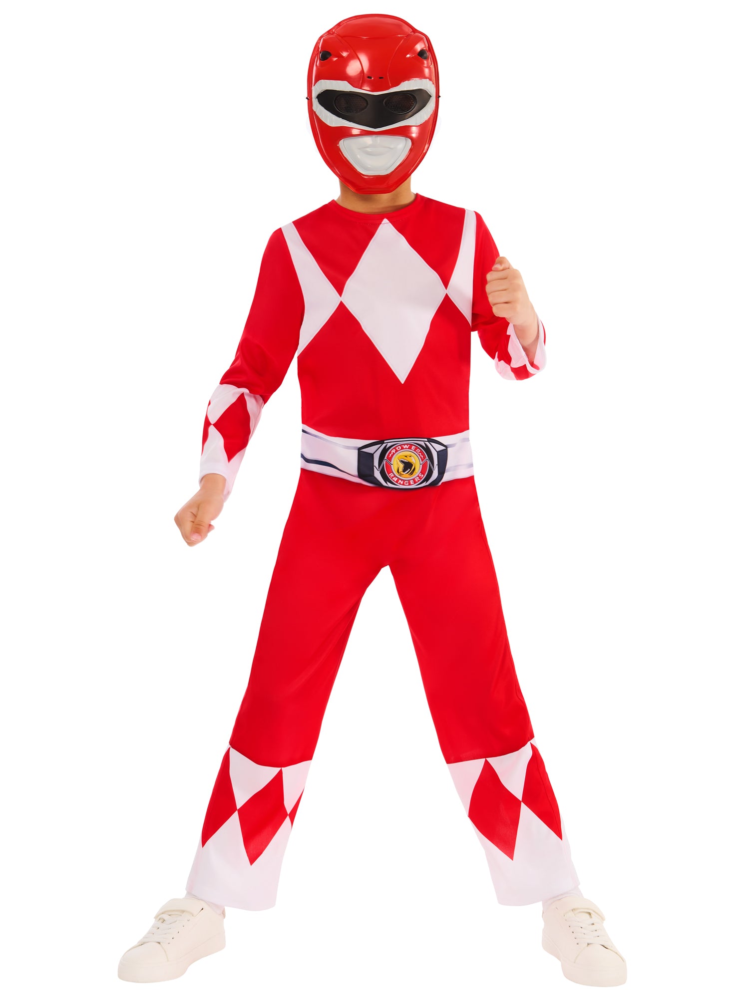Rubies Mighty Morphin Red Ranger Kinderkostüm Power Rangers – Verpackung