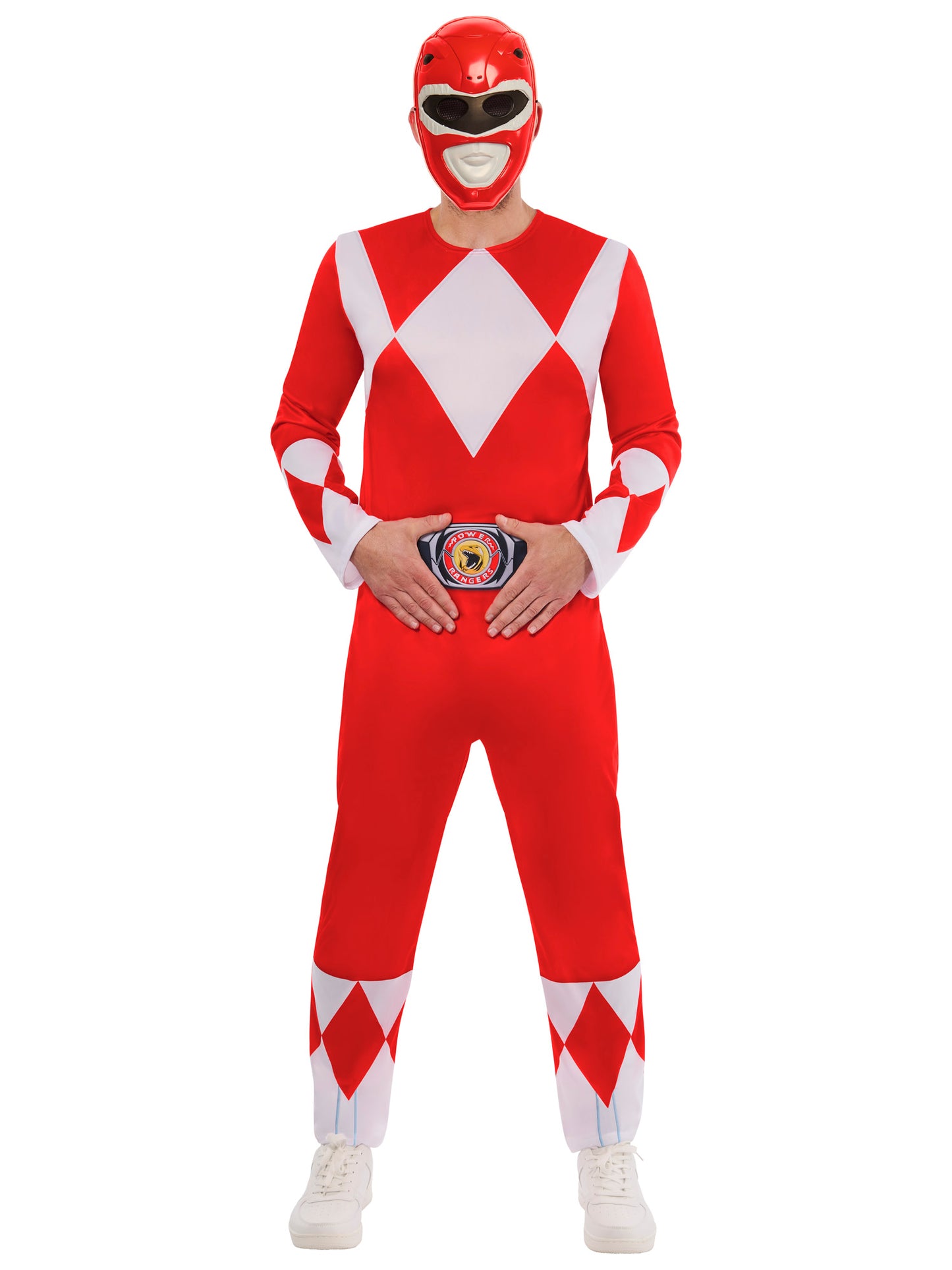 Rubies Mighty Morphin Red Ranger Kostüm für Erwachsene