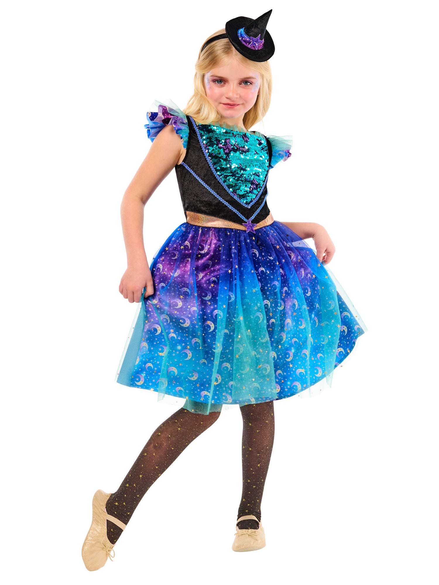 Rubies Cosmic Witch Kinderkostüm für Kinder – Produktansicht