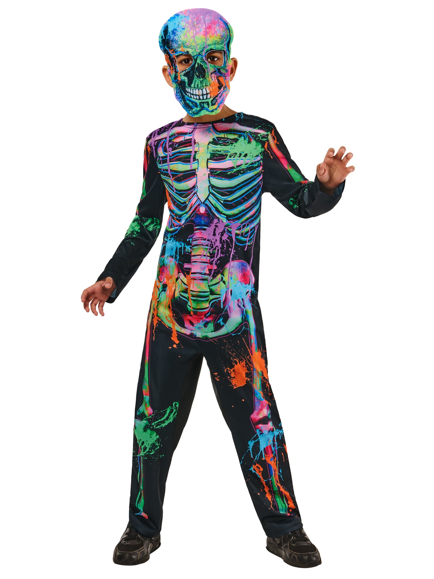 Rubies Bonesky Graffiti Skeleton Kinderkostüm – Produktansicht