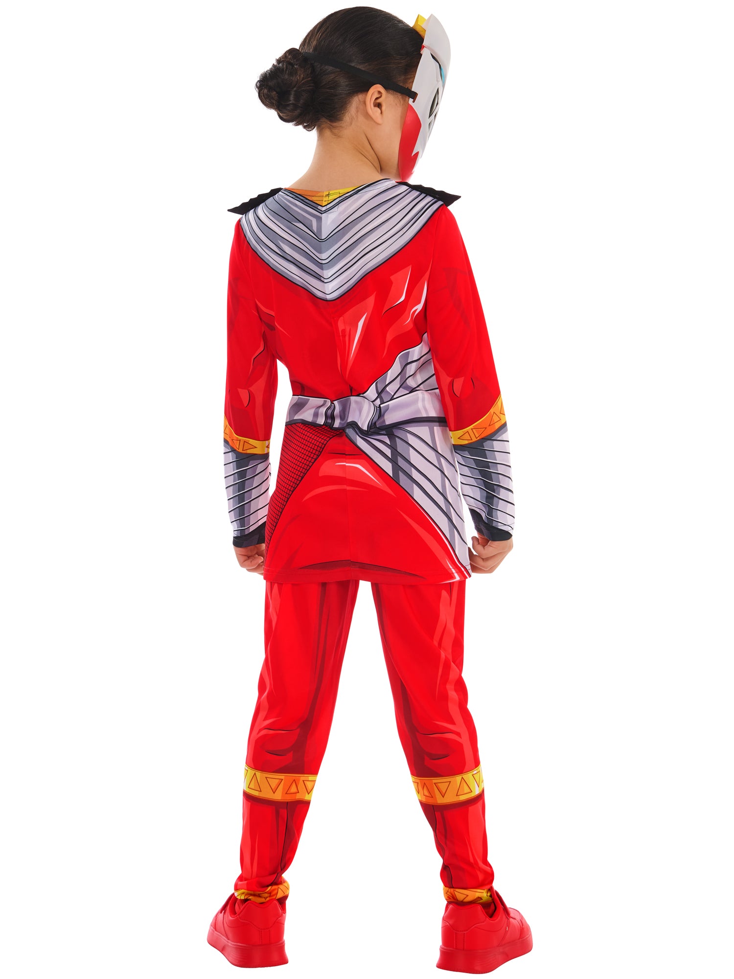 Rubies Power Rangers Cosmic Fury Red Ranger Kinderkostüm – Detailansicht