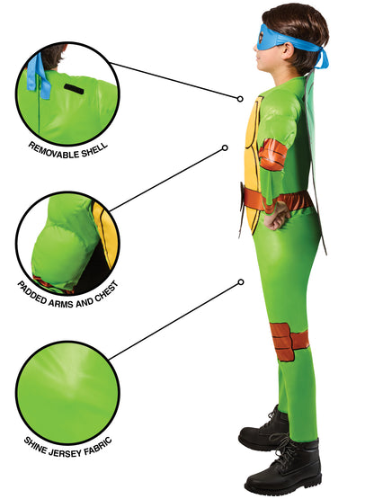 Rubies Teenage Mutant Ninja Turtle 4-In-1 Kinderkostüm für Jungen