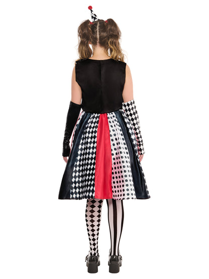 Rubies Monochrome Clown Dress Kostüm für Erwachsene – Detailansicht