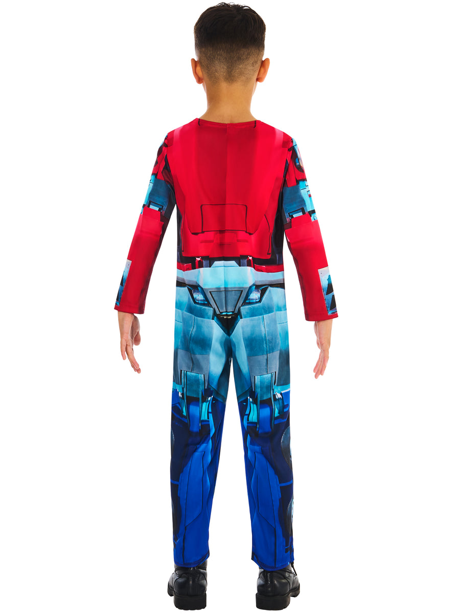 Rubies Optimus Prime Transformers Kinderkostüm mit Overall und Maske – Detailansicht
