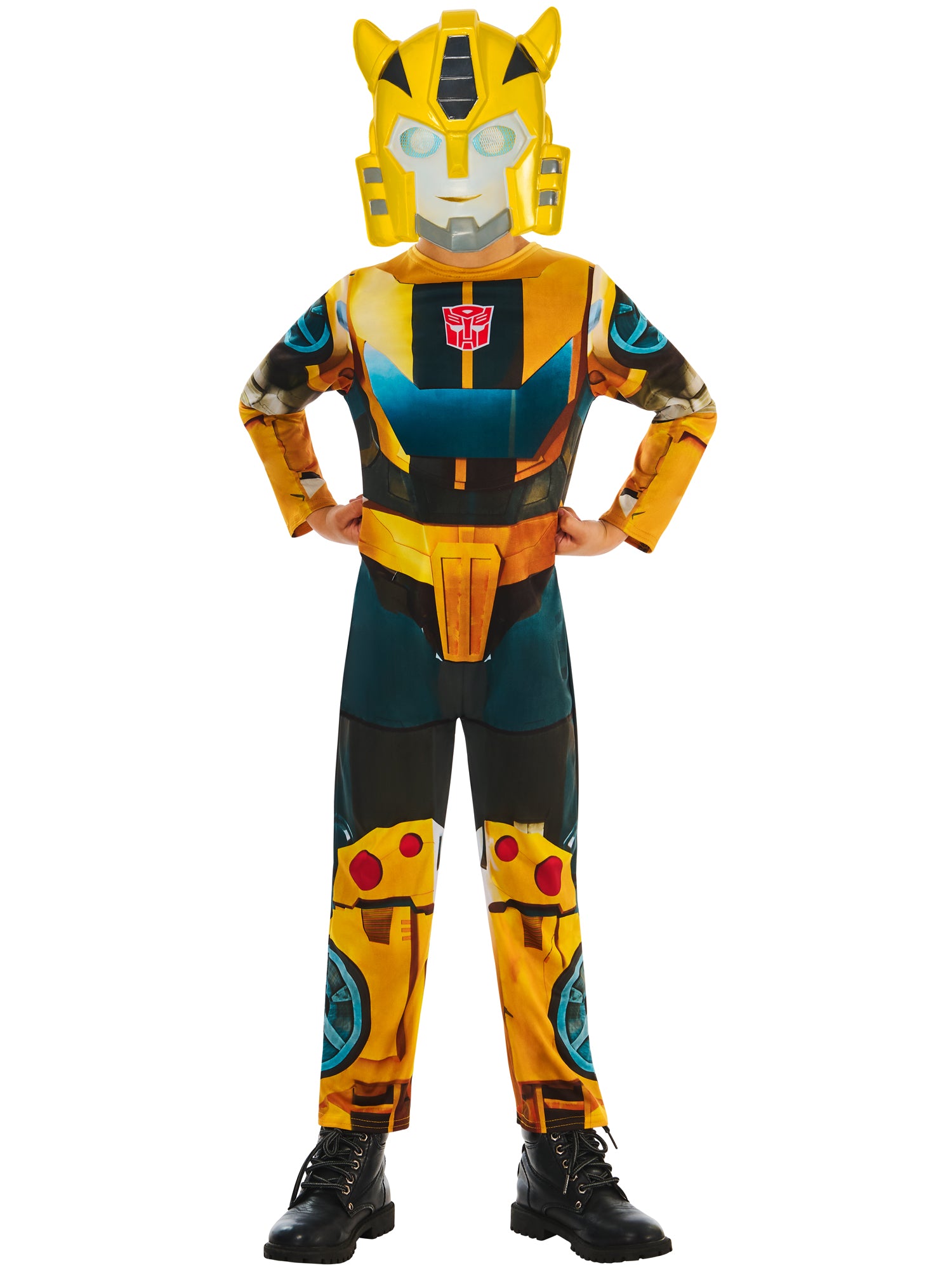 Rubies Bumblebee Kinderkostüm für Jungen mit Overall und Maske – Produktansicht