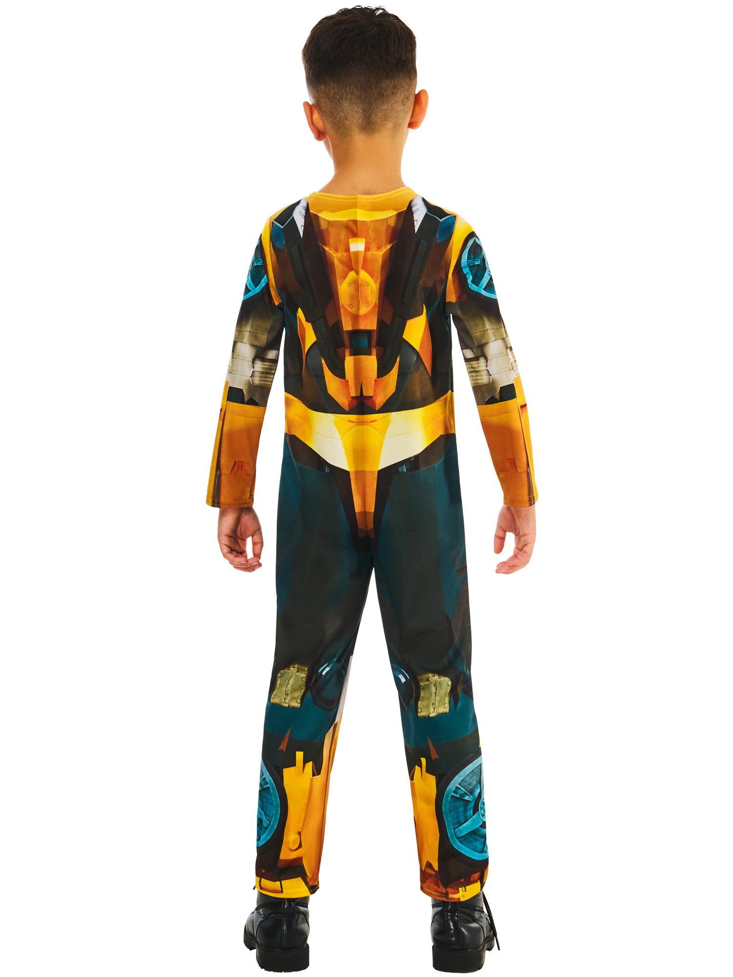 Rubies Bumblebee Kinderkostüm für Jungen mit Overall und Maske – Detailansicht