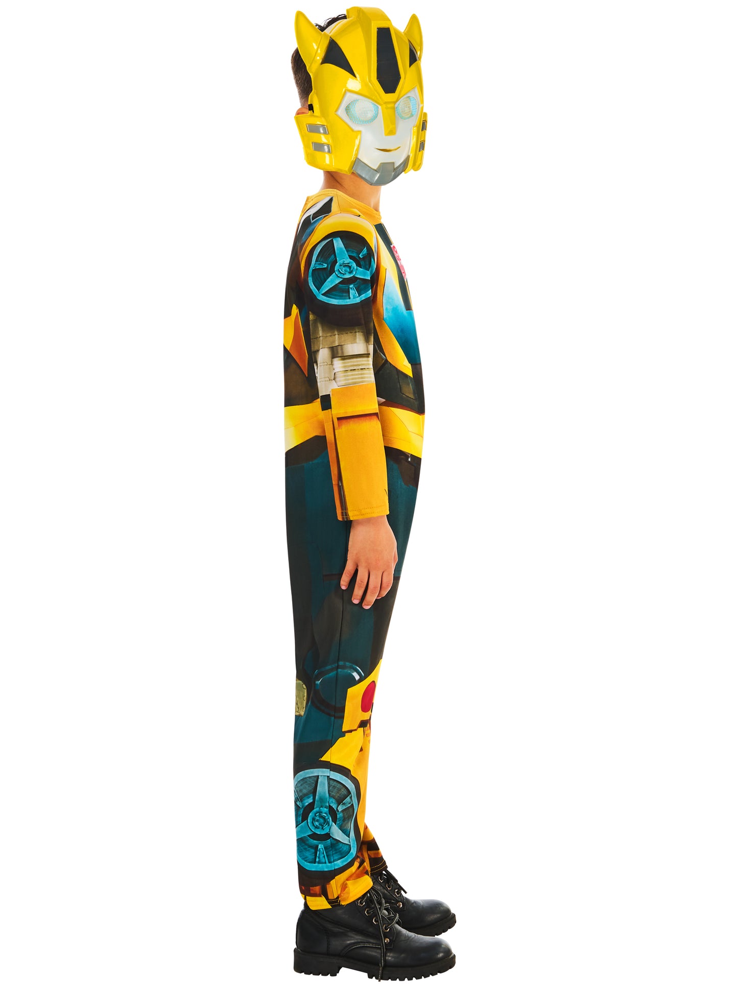 Rubies Bumblebee Kinderkostüm für Jungen mit Overall und Maske – Seitenansicht