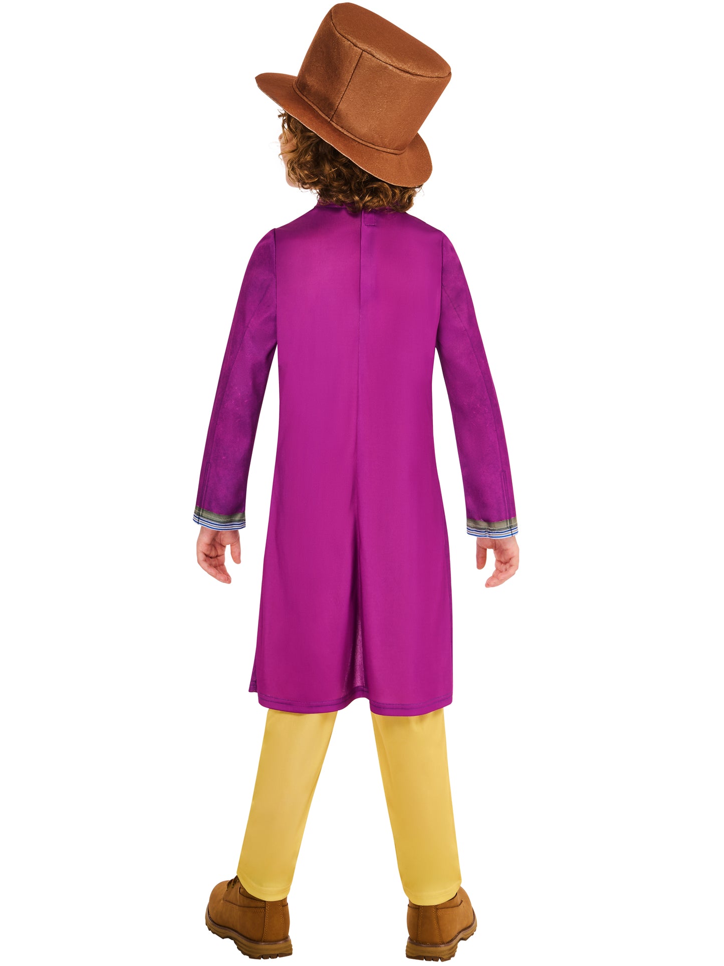Rubies Willy Wonka Kinderkostüm mit Hut – Detailansicht