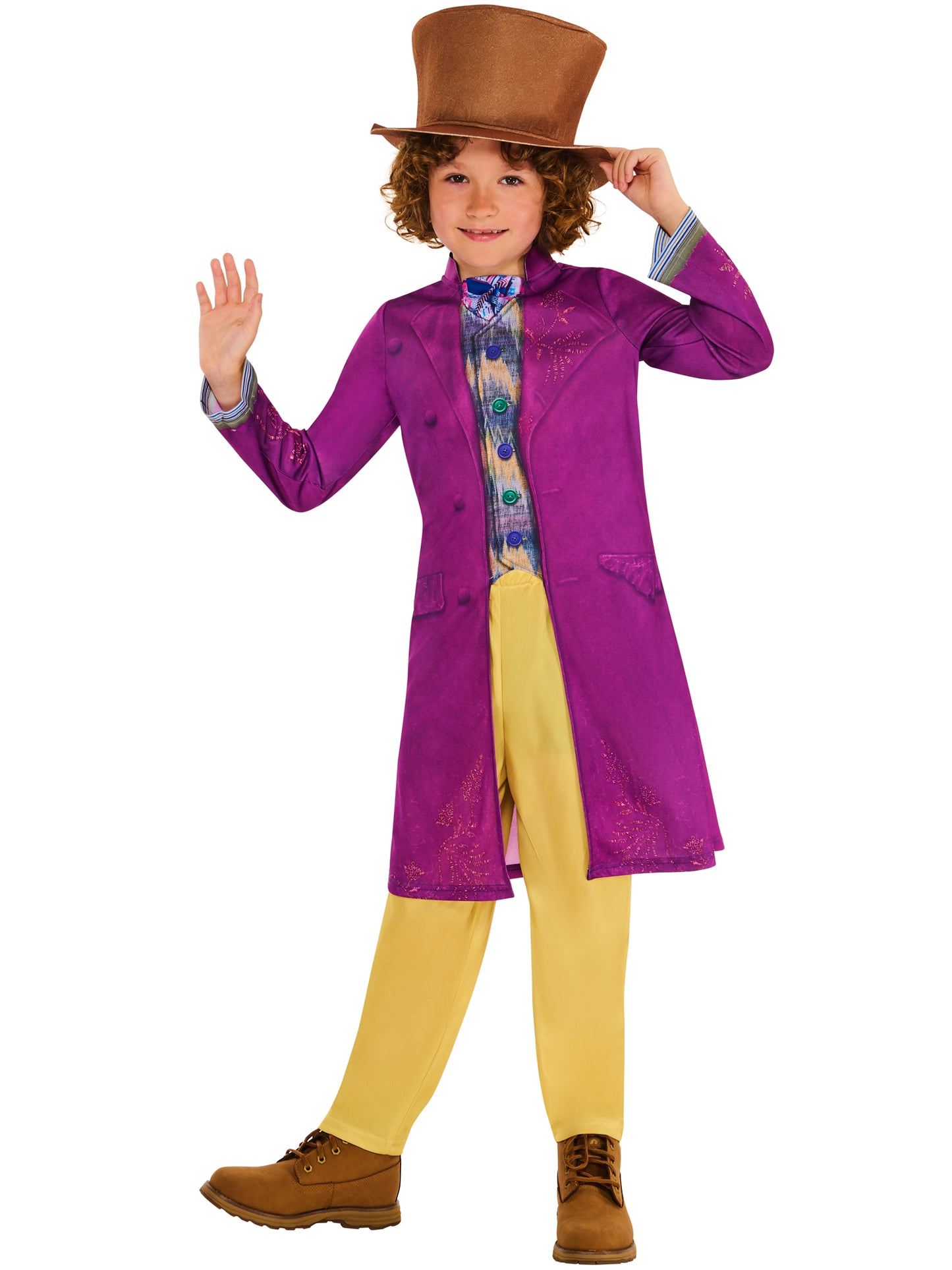 Rubies Willy Wonka Kinderkostüm mit Hut – Verpackung