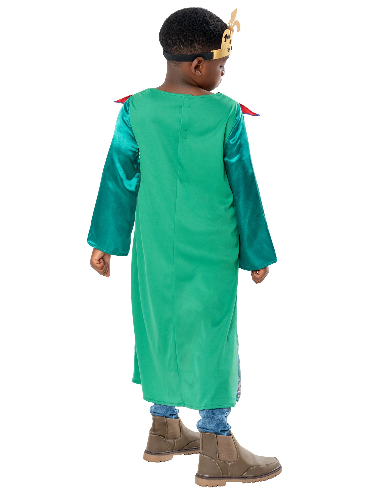 Rubies Wiseman/King Kinderkostüm mit Robe und Krone – Detailansicht
