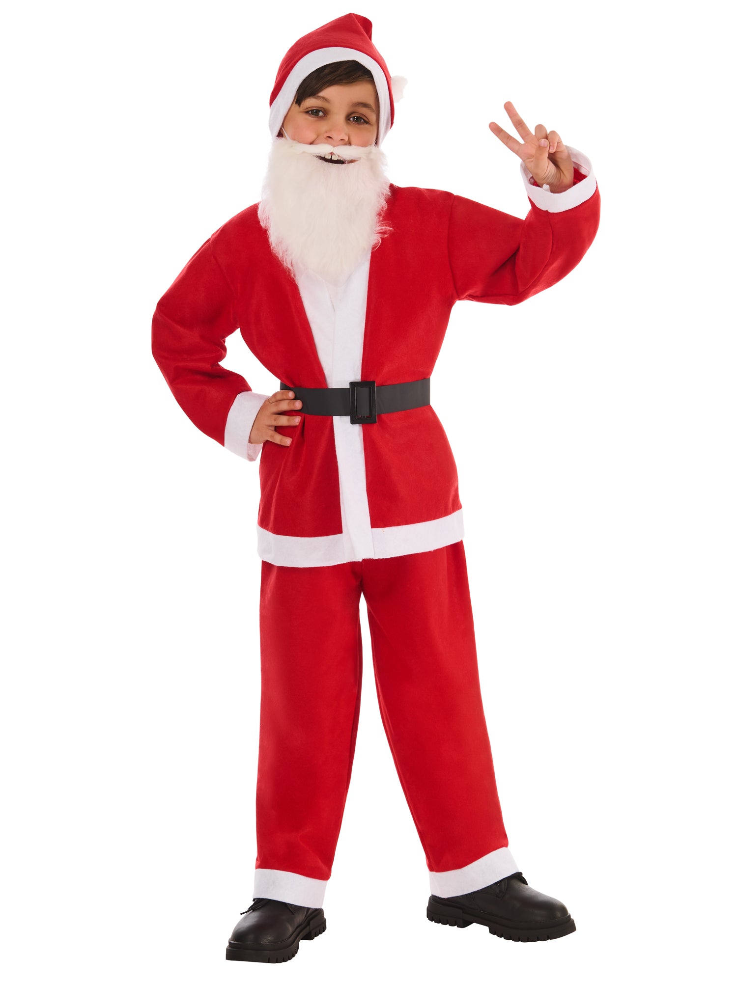 Rubies Santa Kinderkostüm Unisex – Rückansicht