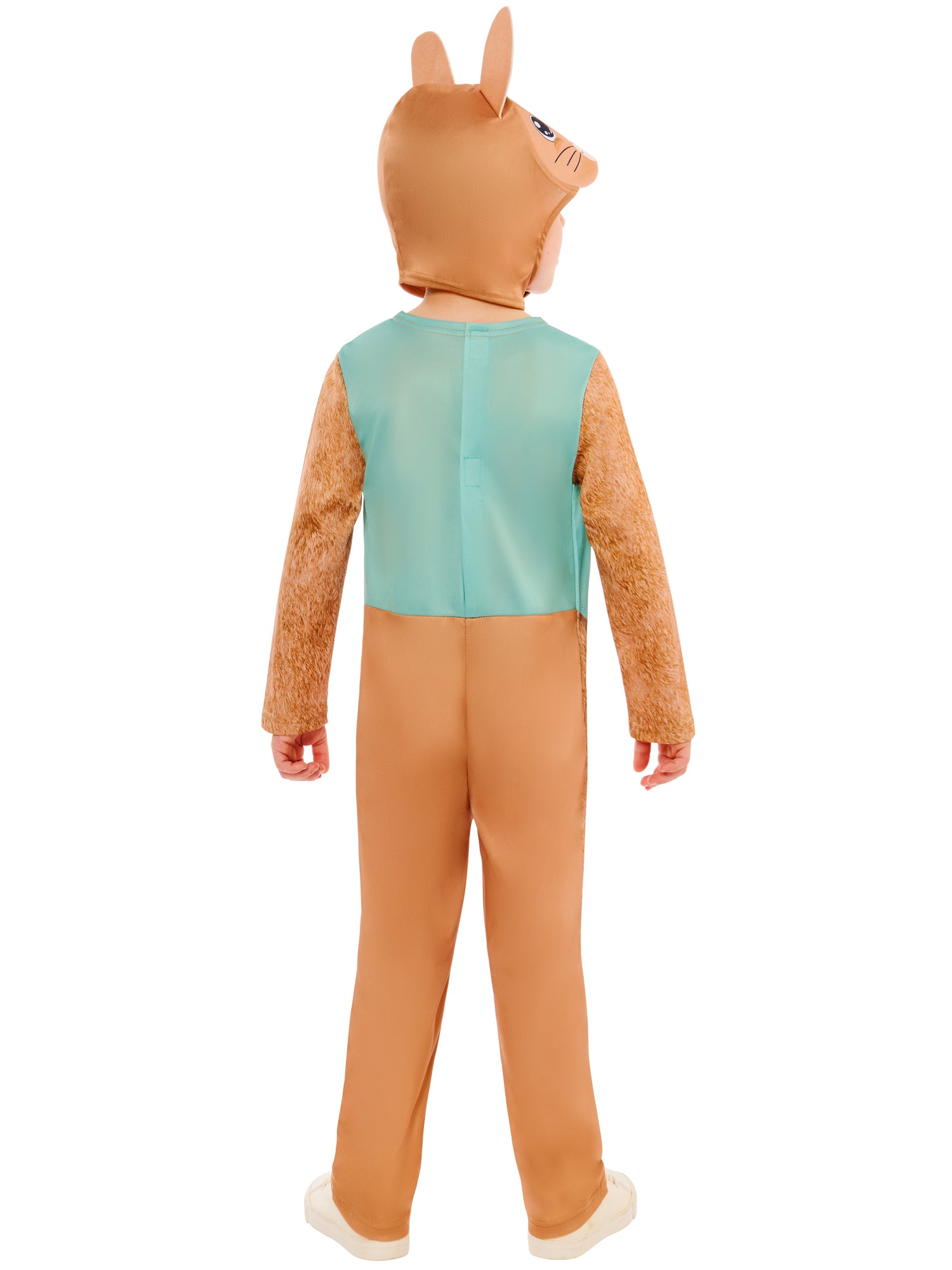 Rubies Rabbit Kinderkostüm mit Overall und Headpiece mit Ohren – Detailansicht
