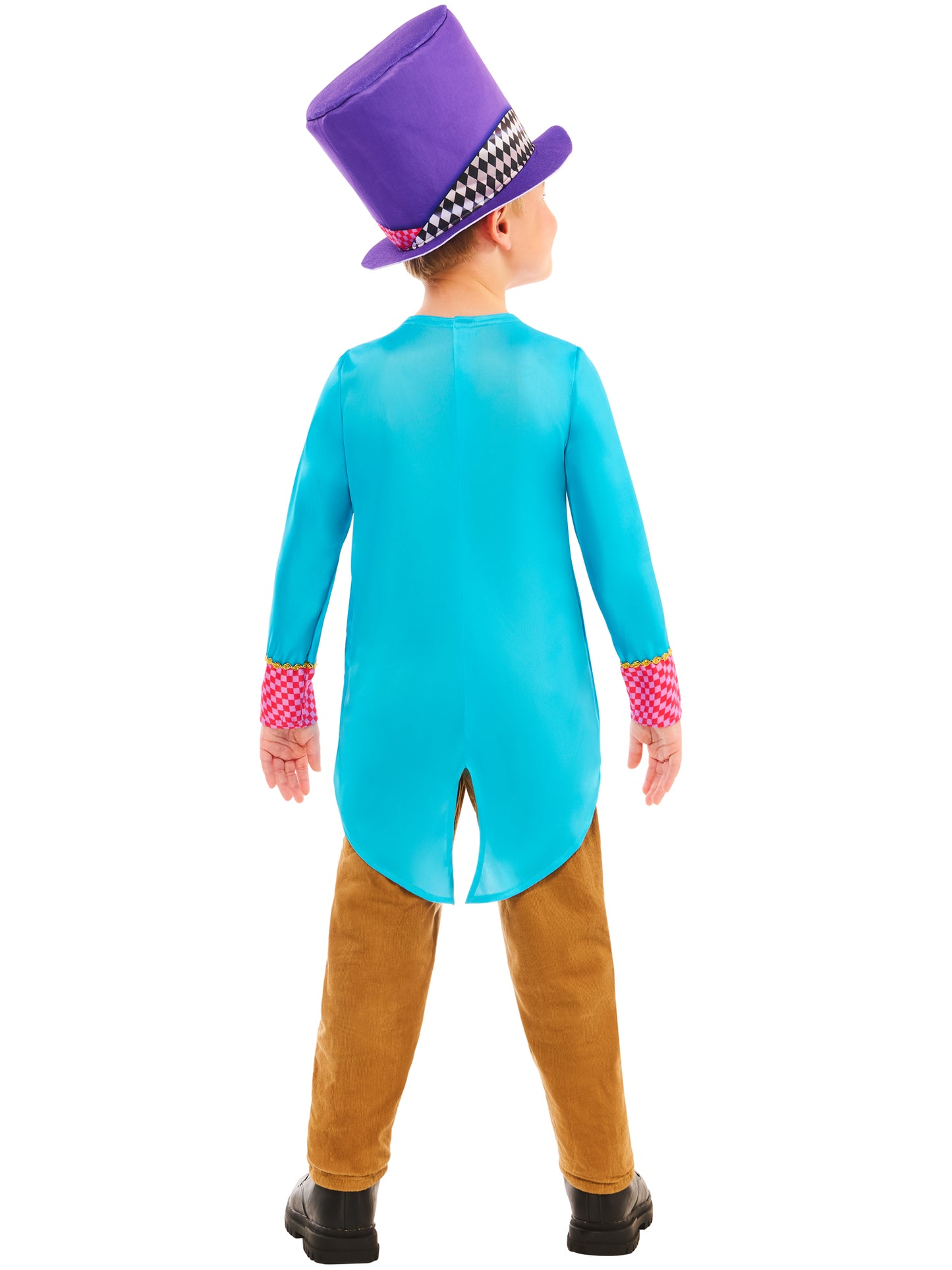 Rubies Mad Hatter Kinderkostüm mit Hut – Detailansicht