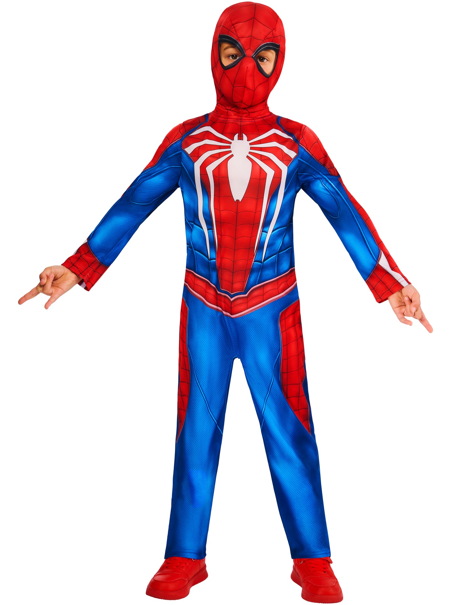 Spider-Man Gamerverse Kinderkostüm für Jungen von Rubies – Produktansicht