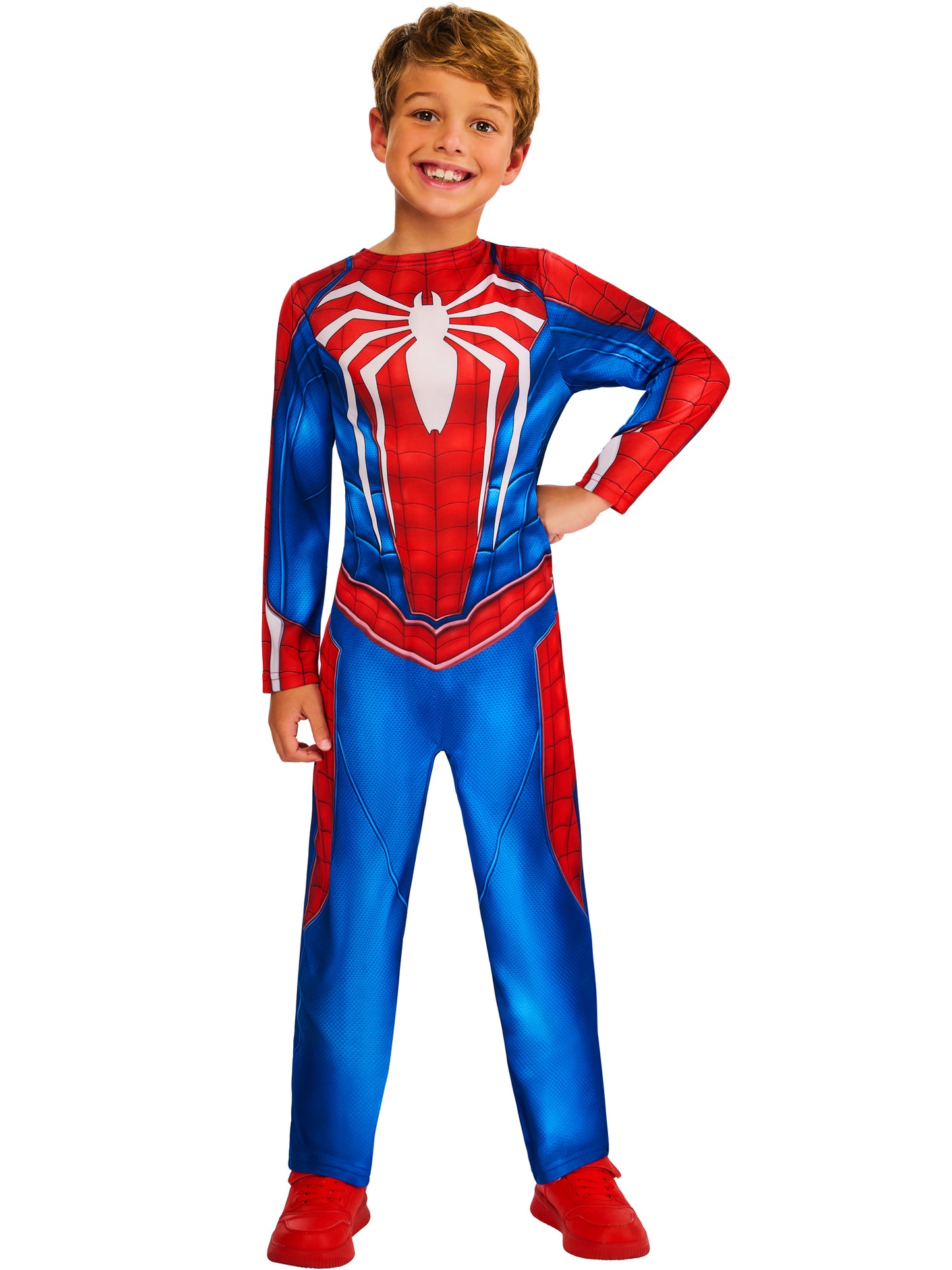 Spider-Man Gamerverse Kinderkostüm für Jungen von Rubies – Verpackung