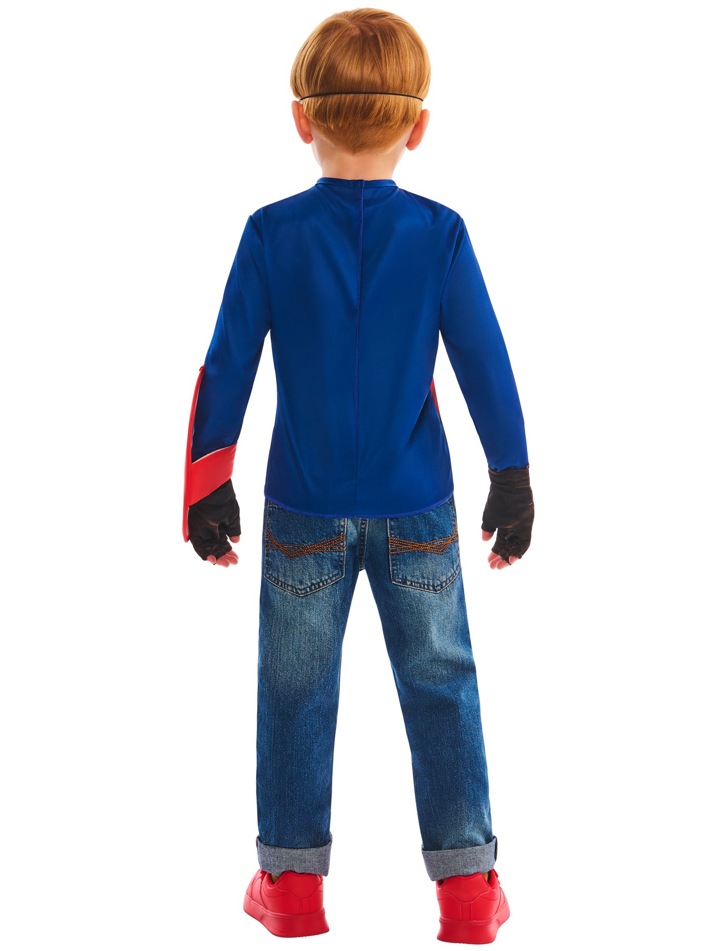 Captain America Kinderkostuem von Rubies mit Schild und Maske – Verpackung