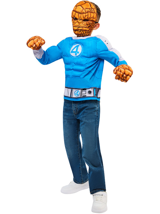 Rubies The Thing Deluxe Kinderkostüm Marvel Fantastic Four – Produktansicht
