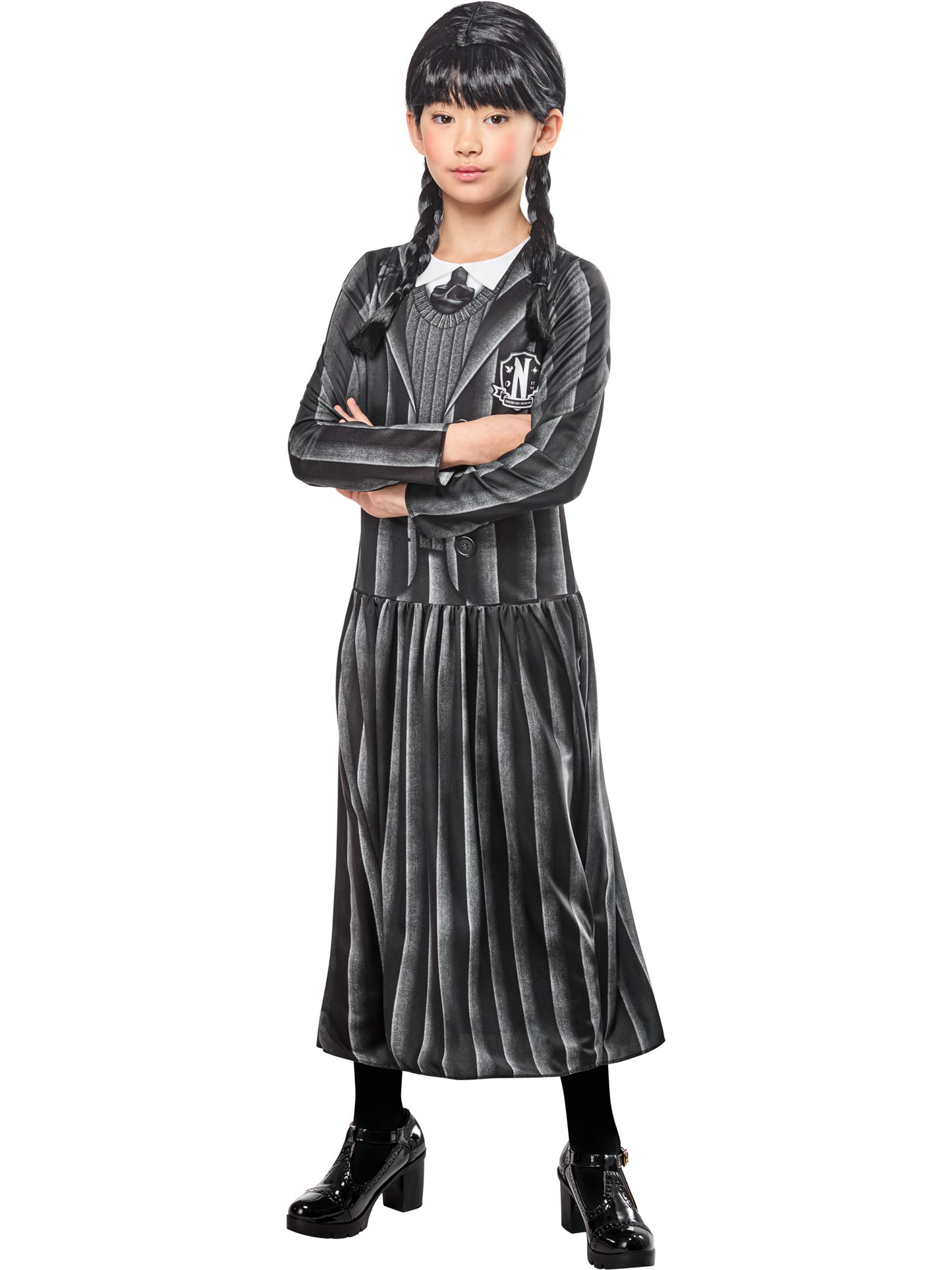 Rubies Wednesday Kinderkostüm für Mädchen – bedrucktes Kleid – Produktansicht