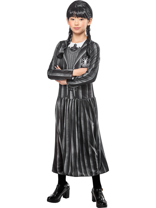 Rubies Wednesday Kinderkostüm für Mädchen – bedrucktes Kleid – Produktansicht