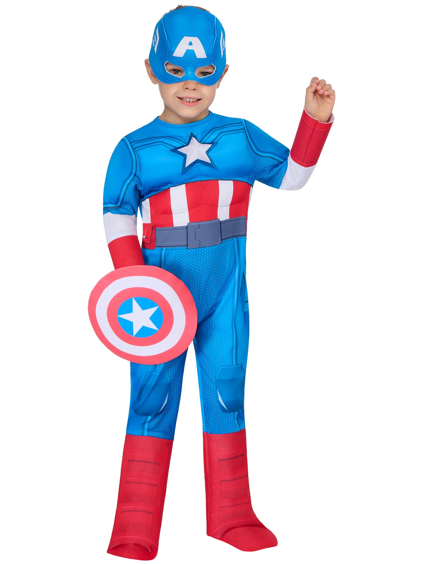 Rubies Captain America Deluxe Kinderkostüm – Verpackung