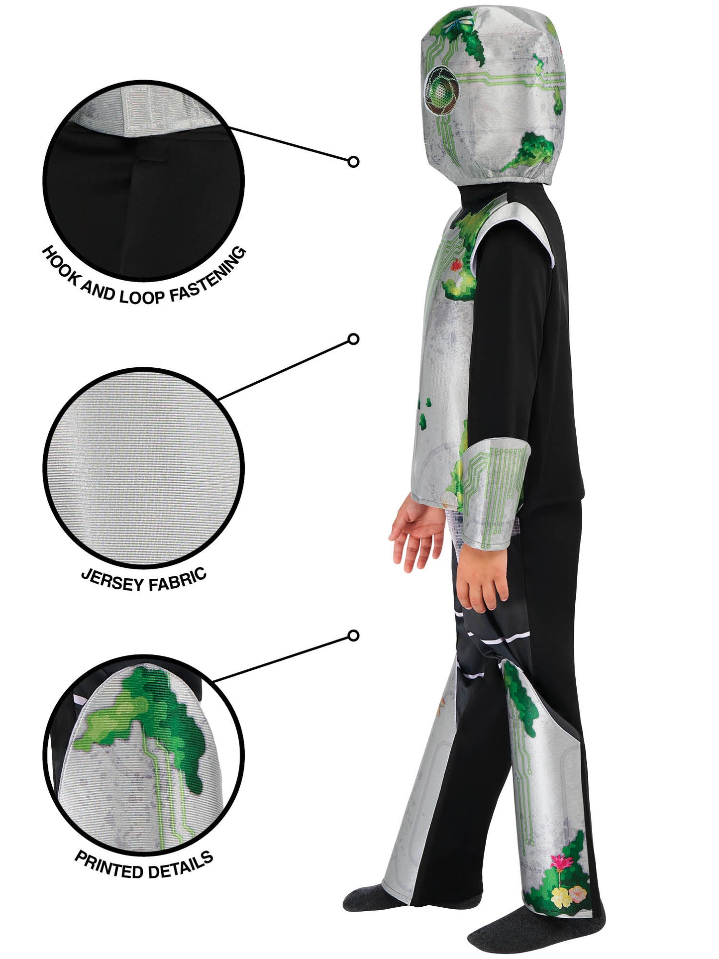 Rubies Adventurous Robot Kinderkostüm für Jungen – Rückansicht