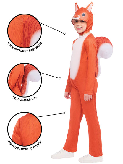 Rubies Squirrel Kinderkostüm für Unisex
