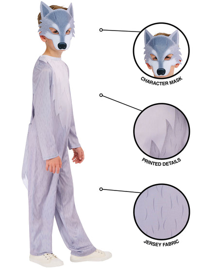 Rubies Storybook Wolf Kinderkostüm für Jungen