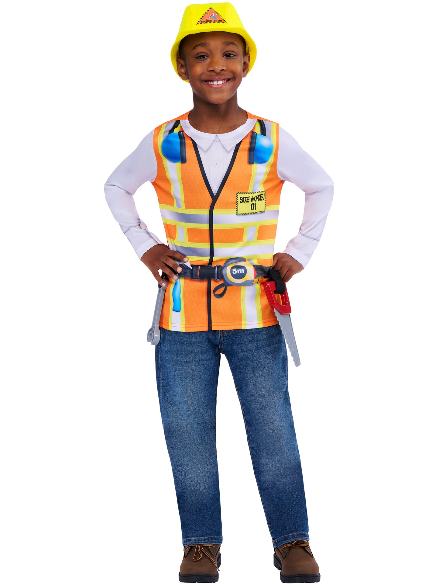 Rubies Construction Worker Kinderkostüm für Jungen – Verpackung
