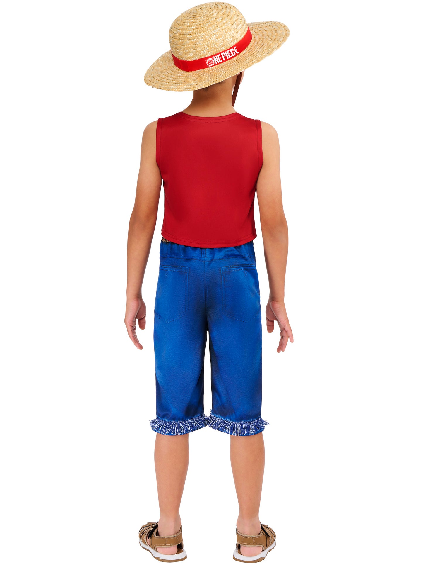 Monkey D. Luffy Kinderkostüm von Rubies in Grösse – Detailansicht