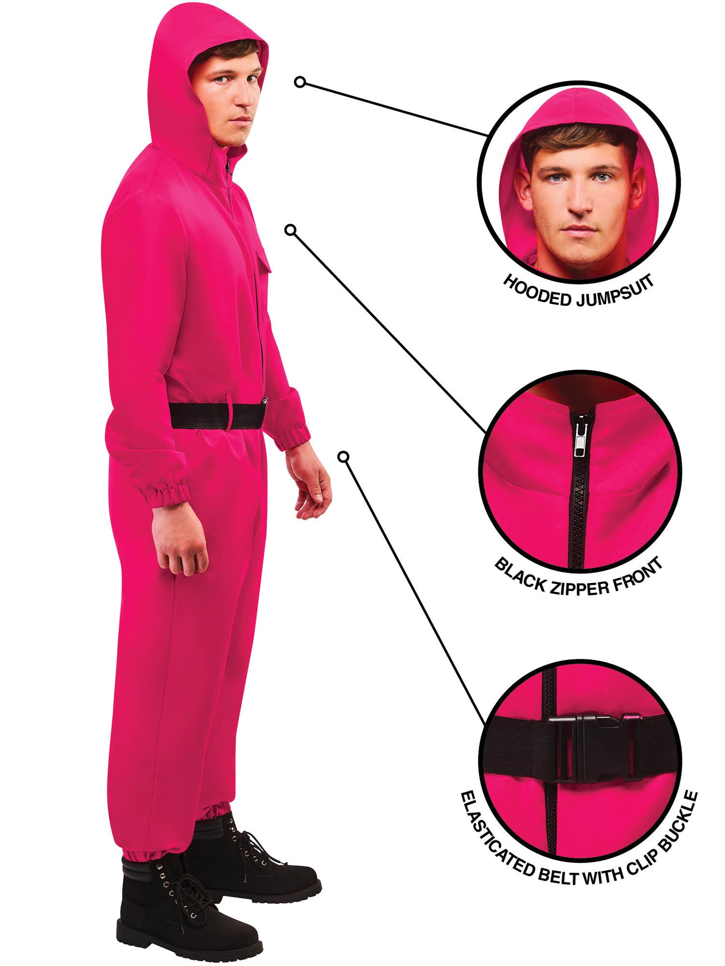 Rubies Guard Classic Kostüm für Erwachsene – Seitenansicht
