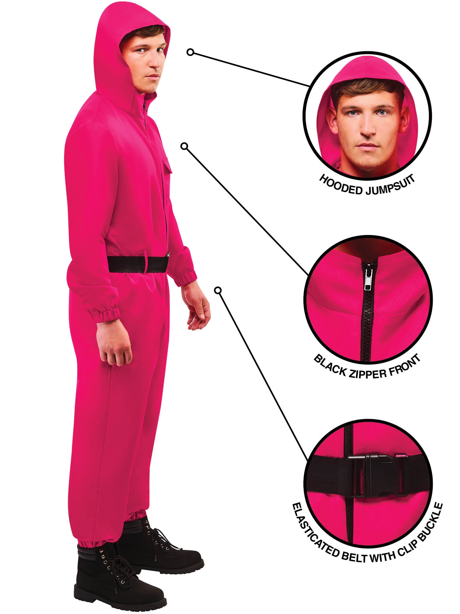 Rubies Guard Classic Kostüm für Erwachsene – Seitenansicht
