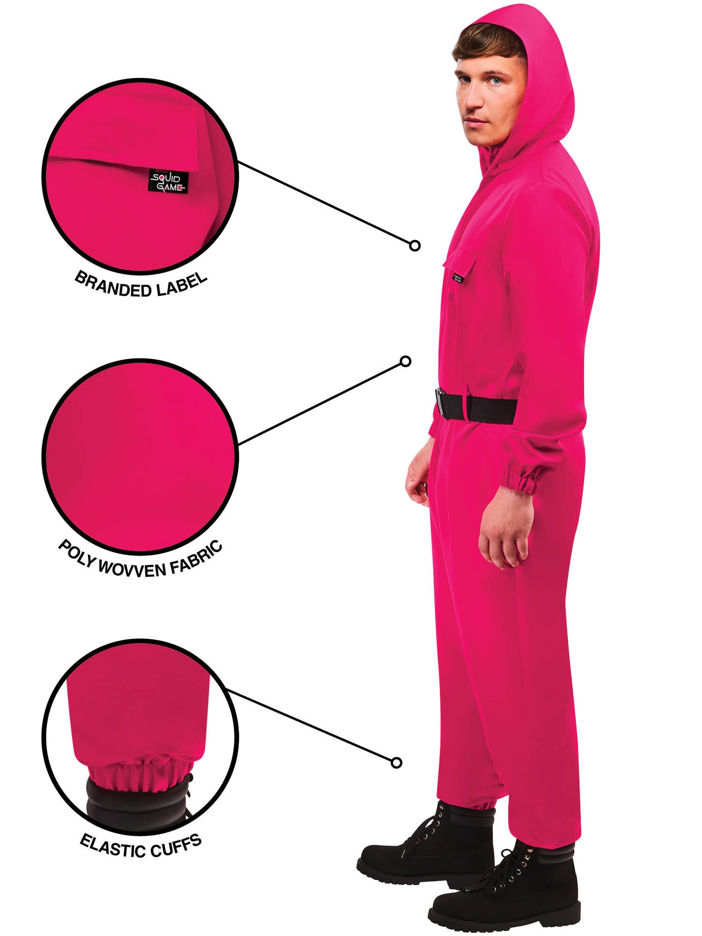Rubies Guard Classic Kostüm für Erwachsene – Rückansicht