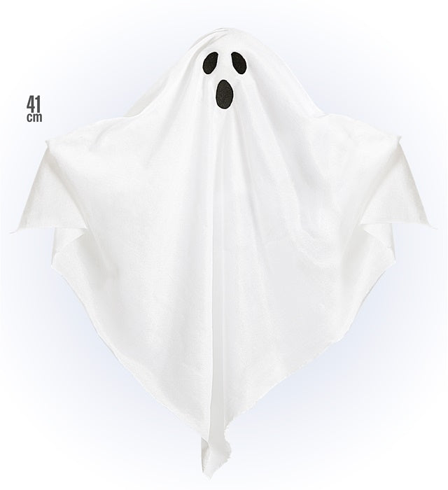 Weißer Geist 41 cm Dekoration für Halloween und Fasnacht