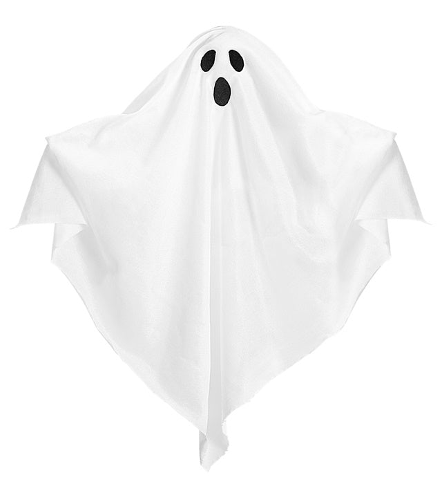Weißer Geist 41 cm Dekoration für Halloween und Fasnacht