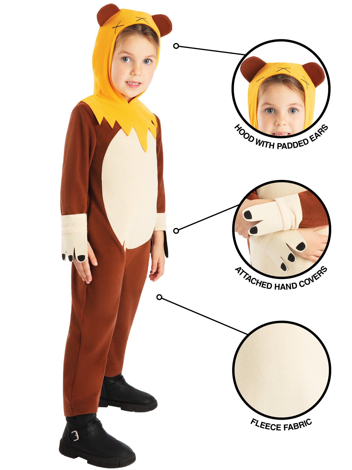 Rubies Ewok Kinderkostüm – Seitenansicht