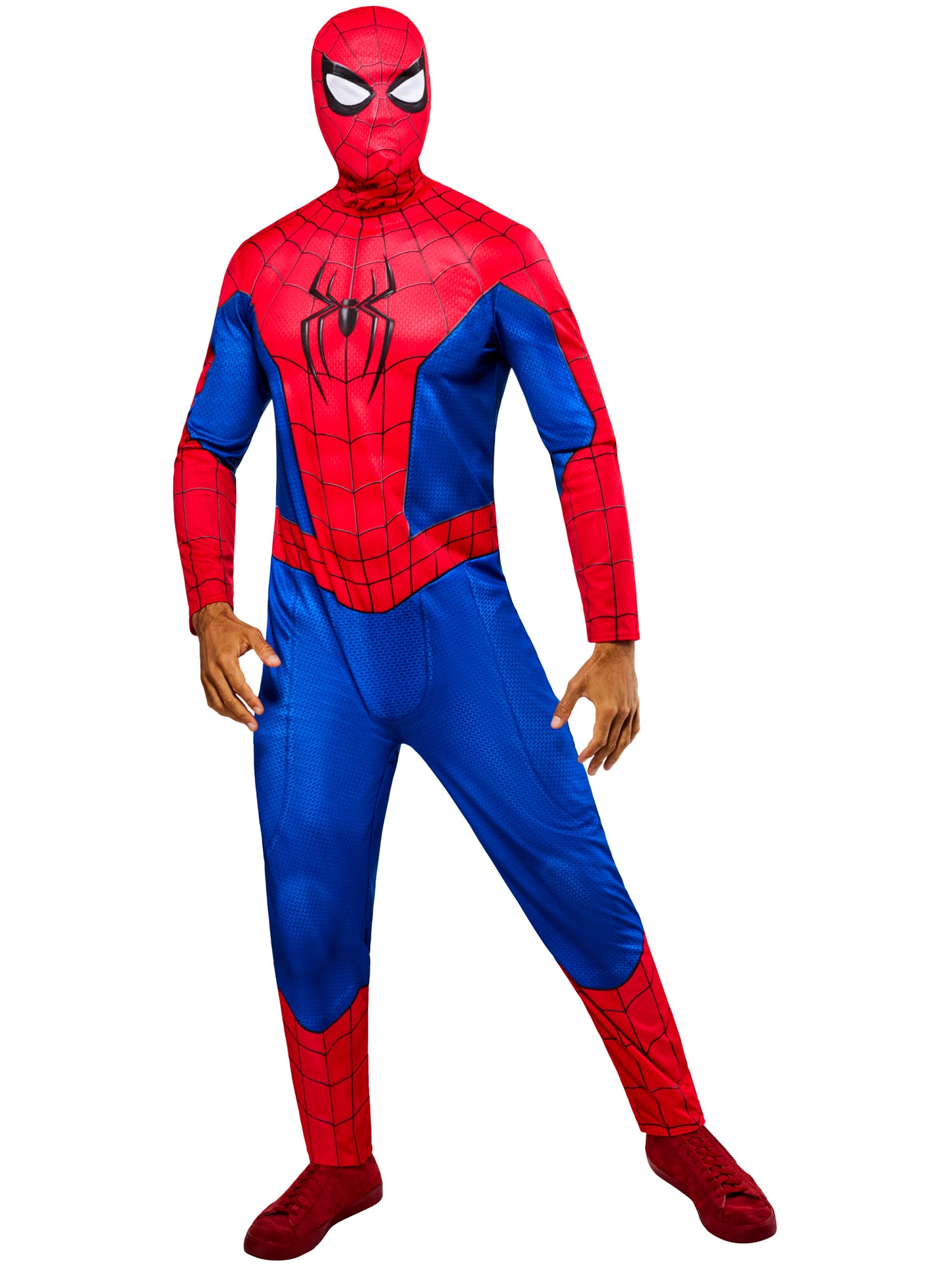 Rubies Spider-Man Kostüm in Grösse XS bis L – Produktansicht