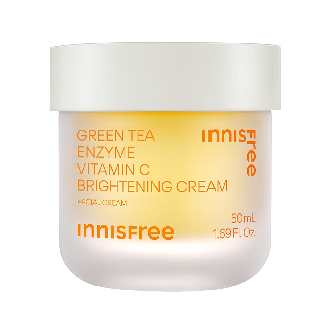 Innisfree Vitamin C Green Tea Enzyme Brightening Cream Gesichtscreme 50 ml