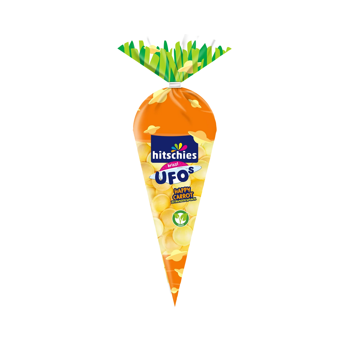 Hitschies brizzl UFOs Happy Carrot Brausepulver 75g – Produktansicht