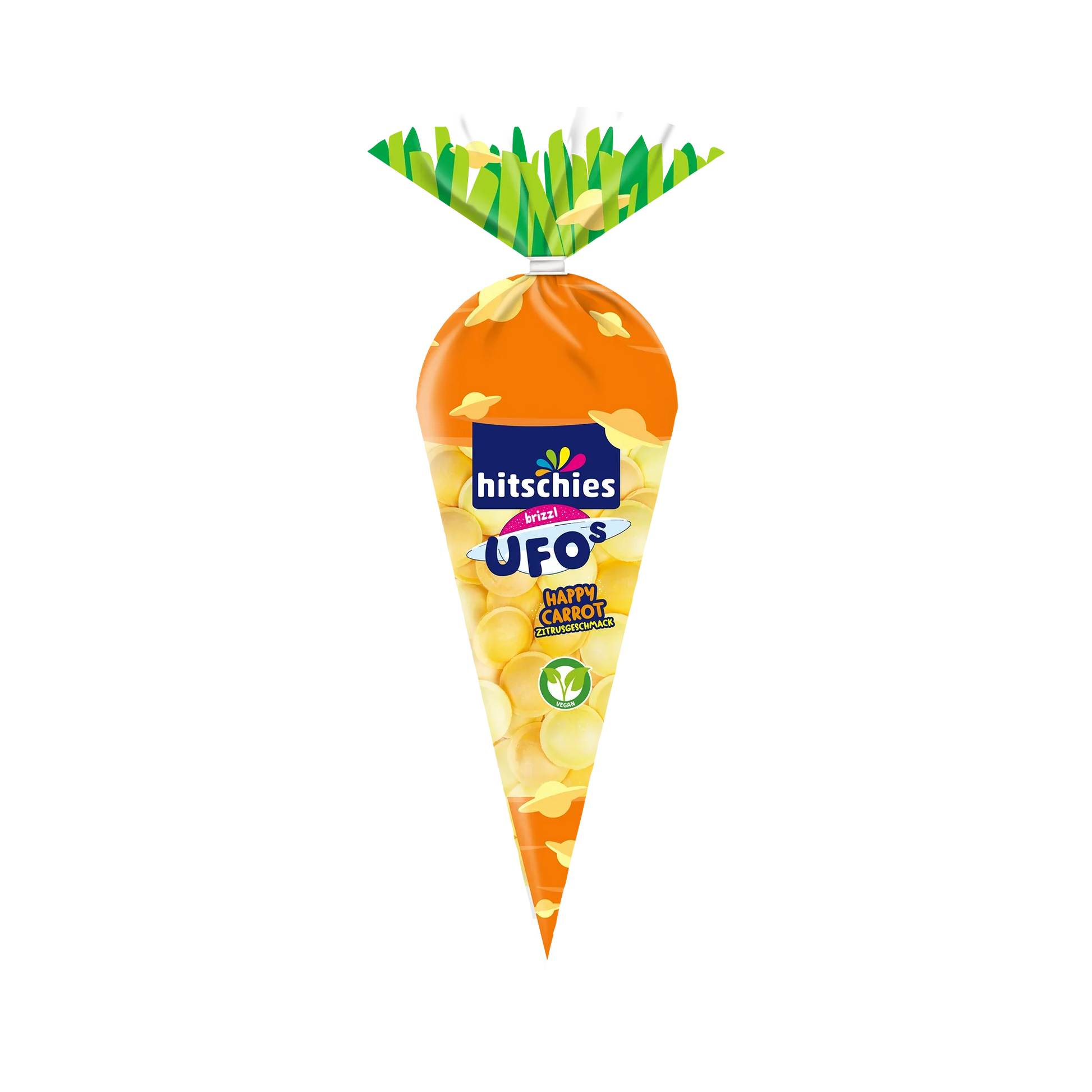 Hitschies brizzl UFOs Happy Carrot Brausepulver 75g – Produktansicht